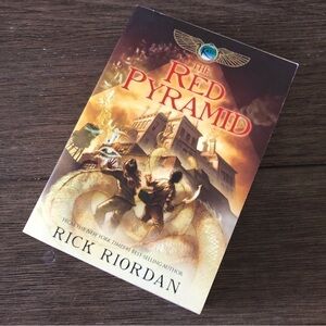 The Red Pyramid by: Rick Riordan hardback book